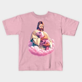 Raptor Jesus Kids T-Shirt